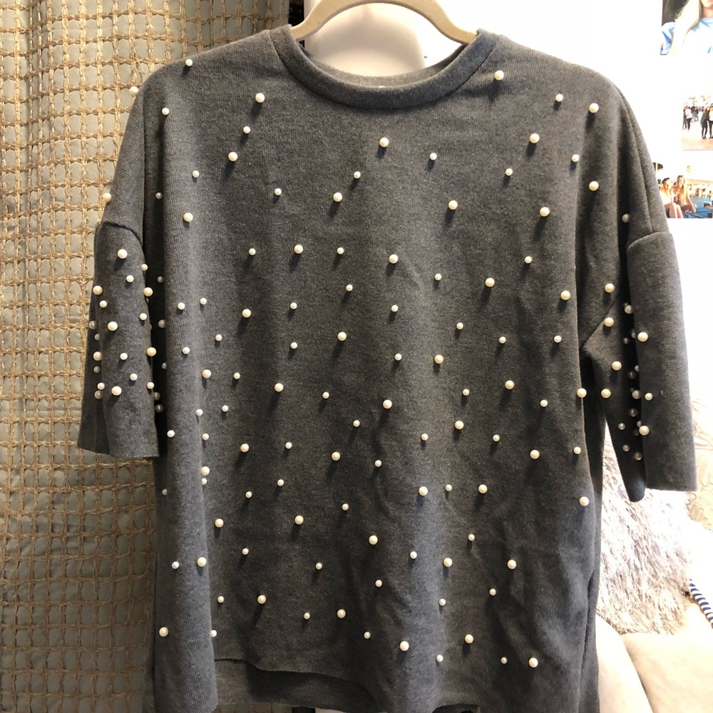 Zara shirt sweater